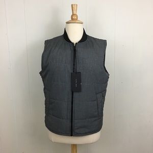 Zara Men’s Quilted Zip Up Vest
